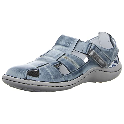 Preisvergleich Produktbild Krisbut Herren Sandalen Slipper Glattleder Fußbett Bequem Freizeit Farbverlauf Herren Sandalen Herrenschuhe Sommer