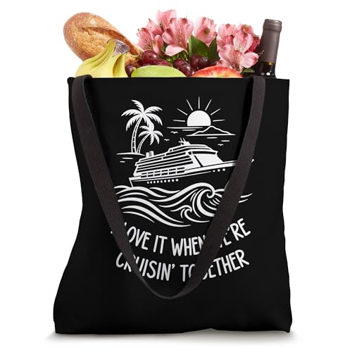 Bolso tote 'I Love It When We’re Cruisin’ Together' miniatura 4