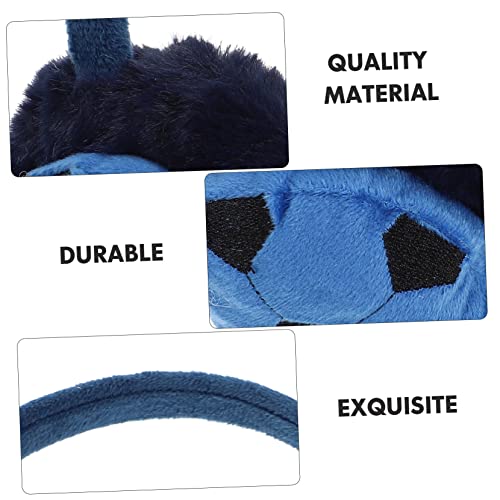 Creative Soccer Modeling Earmuff for Boys Outdoor Winter Ear Protection Warm Cartoon Earshield Comfortable Soft Material for Snowboarding and Skiing Activities4