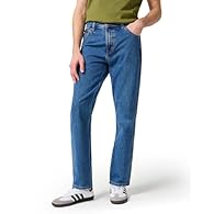Comfortable Wrangler jeans that sit at the waist, With a regular fit through the thigh and an authentic straight leg, Modern jeans with classic elegance, A casual essential for all situations The Texas Fit has an authentic straight leg style, Flatter...