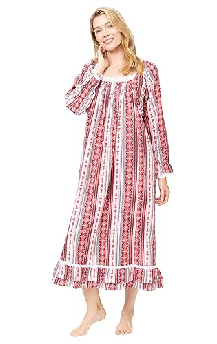 Image of The 1 for U Victorian Nightgown - Night Dress for Women Sleepwear, Kate 100% Cotton Gown