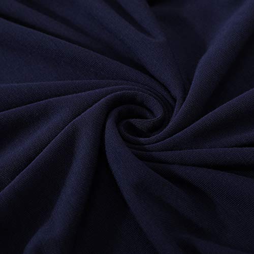 Ginkana Maternity Shirt Women's Baseball Crew Neck Flower Raglan Sleeve Maternity T-Shirt Top Pregnancy Shirt, (Large, Navy With Flower Pink) #TOP4