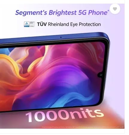 Image of VIVO T4 Lite 5G 8GB RAM, 256 GB Storage, Prism Blue | 6.74'' HD+ 90Hz LCD | Dimensity 6300 | 50MP Dual AI Camera | Android 14 | 6000mAh Battery | IP64 | Side Fingerprint | 15W Charging | Dual SIM