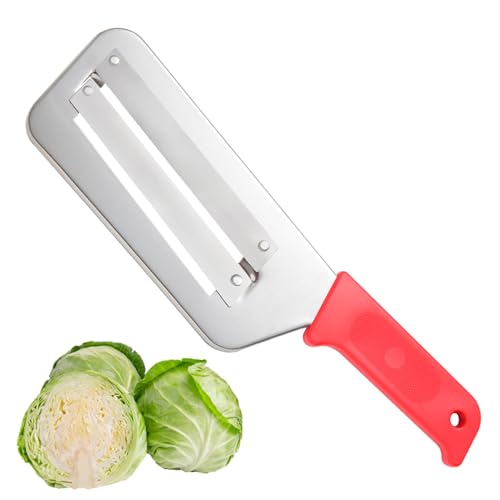 Comparison: Best Knife For Cutting Cabbage 8 Cabbage Shredder for Coleslaw Sauerkraut cabbage slicer Cutter Chopper kitchen Knife Cabbage Peeler Lettuce Shredder lettuce Knife Cabbages Graters for Kitchen Fruit Vegetable Slicer Mandoline Slicers