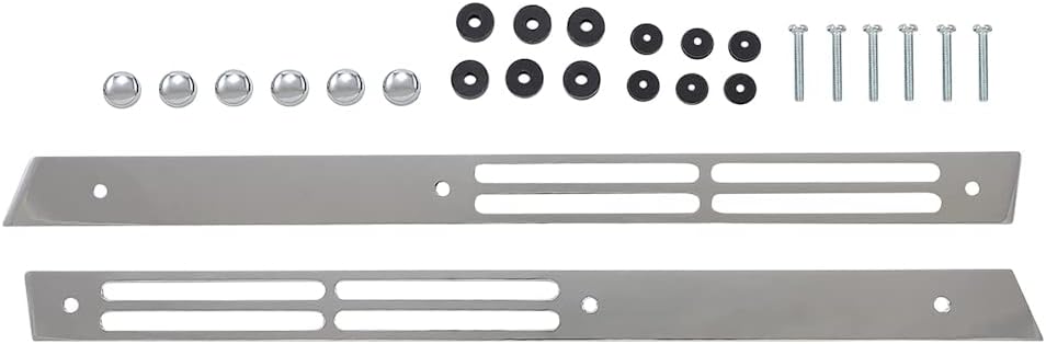 Show Chrome Accessories Chrome Fairing Marker Light Grilles