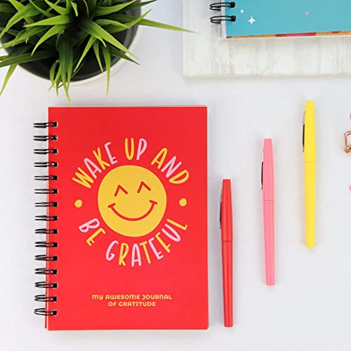 Gratitude Journal For Kids, Teens - 100 Page Diary With Writing Prompts. Affirmation Journal Includes Stickers & Unique Gratitude Poster. Gifts Ideas For 10 11 12 Teenagers. Stuff For Teens #TOP4
