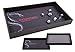 Forged Dice Co. Dice Tray 14" - Double Sided and Removable Neoprene Rolling Dice Mat - for Any Dice or Board Game, Tabletop RPGs Like D&D (DND) Pathfinder Roleplaying Games