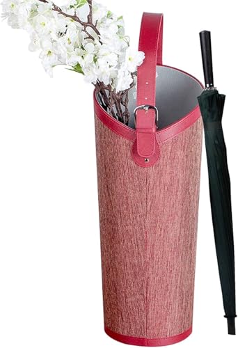 Support de parapluie de luxe en cuir pour sublimer l'entrée de votre bureau ou maison - 2