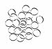 95 Round 11mm 17 Gauge Stainless Steel Jump Rings Connectors Made in the USA Used in Fishing Lure, Jewelry and Key Ring Assembly