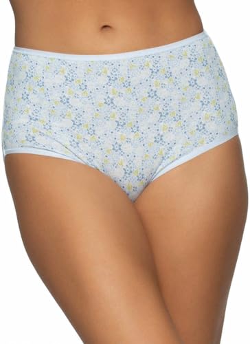 Image of Felina Womens 8 Pack Cotton Modal Stretch Hi-Cut Brief