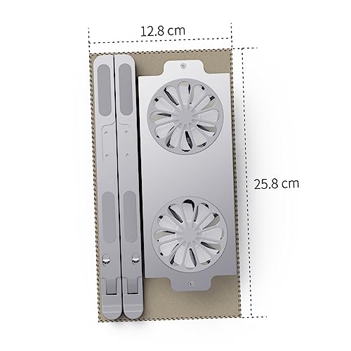 Base refrigerante ajustable para laptop DOITOOL aluminio miniatura 2