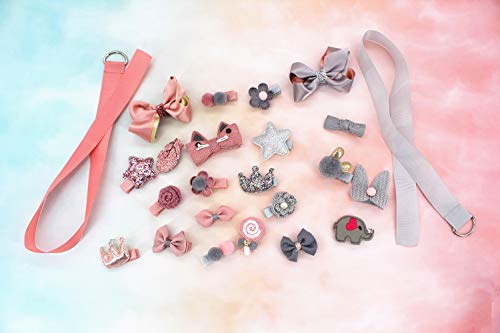 baby hair ties and clips