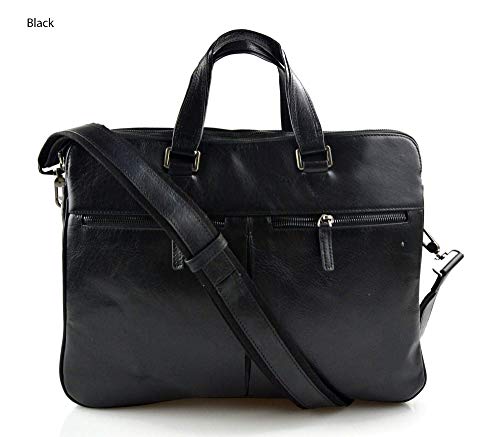 Sac cuir d'épaule pour notebook et trajets urbains