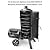 Uniflasy 16.7" Round Grill Grates for Dyna-Glo DGSS1382VCS-D Smoker, 5 Pack Heavy Duty Cooking Grates Replacement Parts for Dyna-Glo Vertical Charcoal Smoker Grill