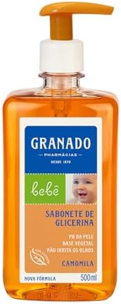 Granado Sabonete Líquido Bebê, Camomila, 500ml
