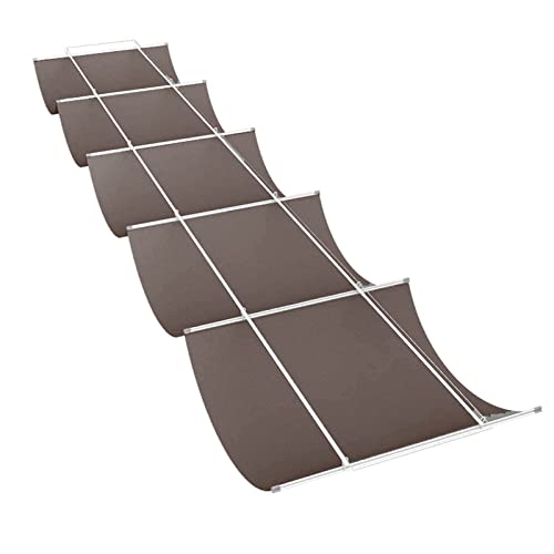 Voile d'ombrage pour serre rétractable suspendu avec kit de fixation complet - 2