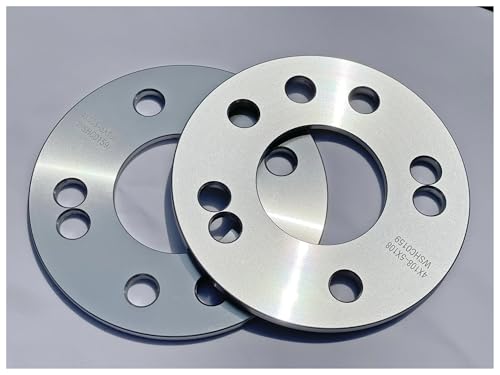 Élargisseur de voie 9mm de haute précision en aluminium robuste alésage 65.1