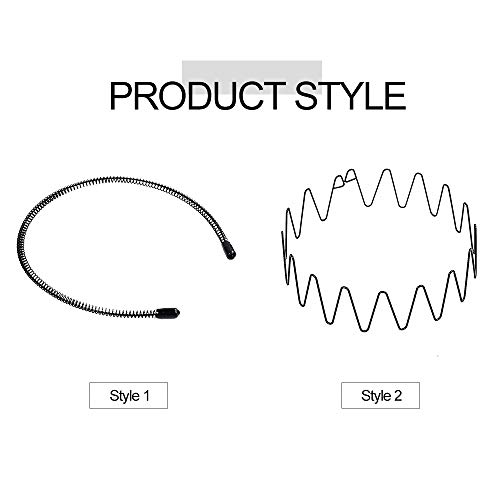 Andoer Unisex Faixa de cabelo Esportes Hairband Headwear Acessórios para cabelo para homens e mulher