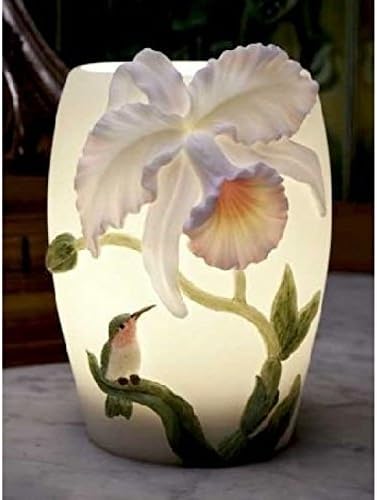 CADIAA Hummingbird & Cattleya Orchid Night Lamp by Ibis & Orchid Design