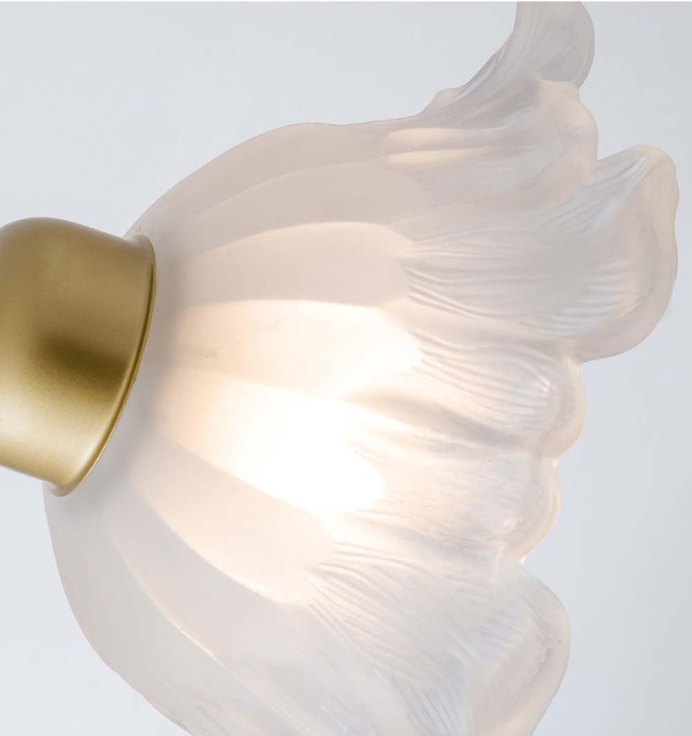 Messing hanglamp glazen kap verstelbare hanglamp glazen plafond hangende lampen moderne kroonluchter licht