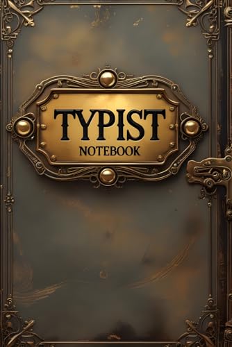 Typist notebook: lined journal for men women coworker