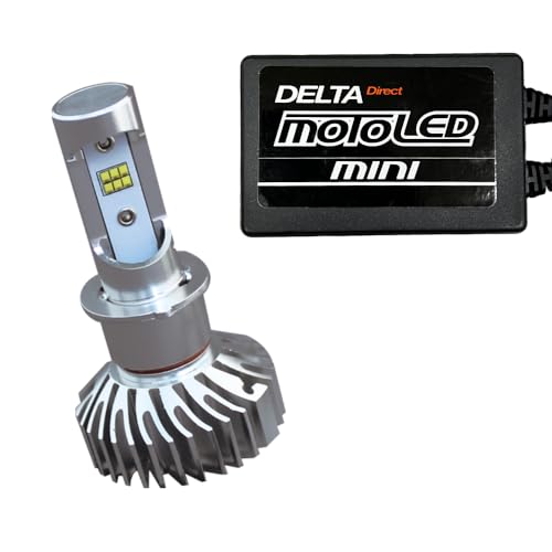 DELTA Direct(�f���^�_�C���N�g) MOTO LED�w�b�hmini PH7 6000k 2000lm AC/DC12V�Ή� �~�j�o�C�N�p(D-2095)
