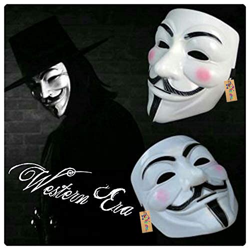 Western Era Vendetta Comic FACE MASK (2pack Vendetta Mask)