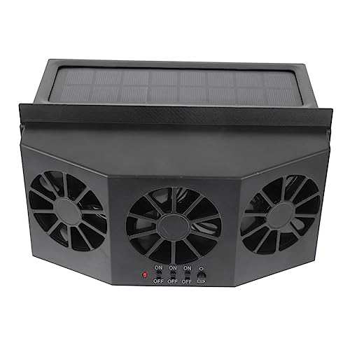 SHINEOFI Ventilador De Escape Para Coche Salidas Ventilador Solar Para Ventana De Coche Enfriador Automático Para Uso Verano