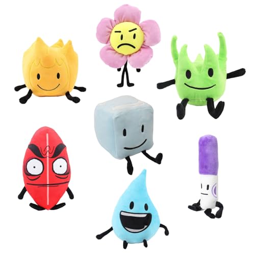CYSNATU Bfdi Soft Plush Battle Ornament Modern Dream Island Decorative Cushion Pillow Stress Relief Home Decor