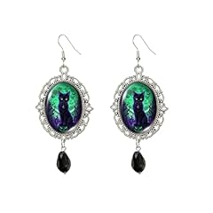 Goth Cat Earrings A