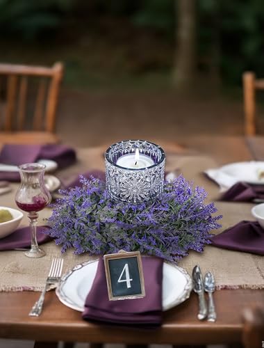 Fleurs artificielles de table BLOSMON pour déco de mariage réussie
