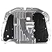 Engine Splash Guard Under Car Shield Cover Board Compatible with Honda 2016-2021 Compatible with Civic 74110-TBA-A00