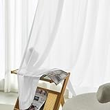 SUGOI レースカーテン 夜も透けない 丈130cm 幅100cm 1枚 レースカーテン 遮光 遮熱 遮像 透けない レース 外から見えにくい 断熱 小窓 UVカット 日焼け防止 保温 省エネ 節電 目隠し プライバシ アジャスターフック付 北欧 無地 洗える 可愛い おしゃれ 通気性 ホワイト