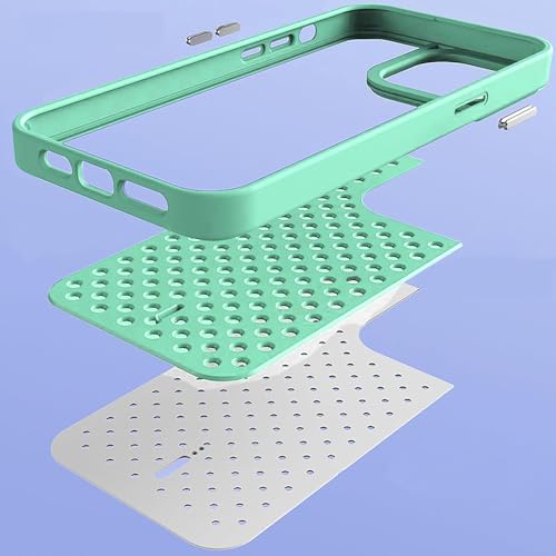 Image of amazon basics Basic Case for Apple iPhone 12 (Silicone Green)