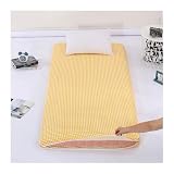 Cómoda funda de colchón de futón japonés a prueba de polvo para colchón de suelo, protector de color sólido, 120 x 190 cm, fácil de limpiar, ideal para dormir en el suelo