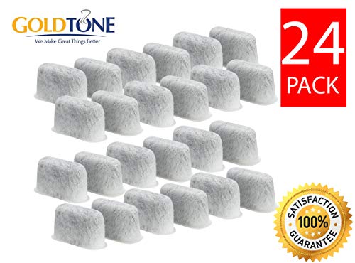Goldtone Activated Carbon Water Filters Fits Cuisinart Coffee Makers And Brewers. Replaces Your Cuisinart Charcoal Water Filters And Cuisinart Water Filters (24 Water Filters) #TOP1