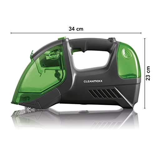 CLEANmaxx Bekleding- en tapijtreiniger, draadloos, draagbaar en handig, geschikt voor gestoffeerde meubels, matrassen, tapijten en autostoelen, 2200 mAh accu voor maximaal 15 minuten continu gebruik, - Image 5