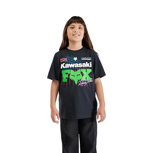 Fox Racing Boys' Kawasaki Short Sleeve T-Shirt