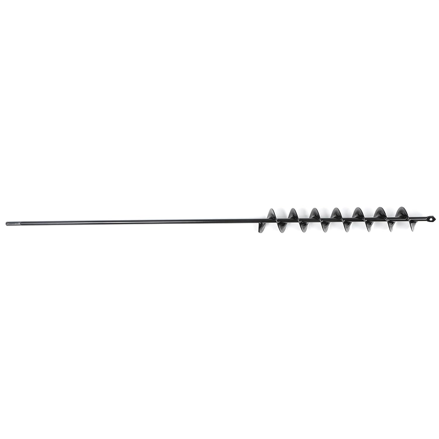 32inx 2in Auger Spiral Drill Bit Extended Length Auger Drill Bit 7-Turn Blade for Planting Bulb Flowers