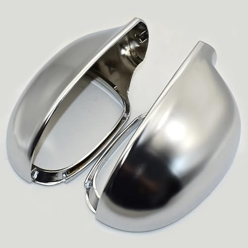 Coques de rétroviseurs chromées Jetta MK5 aspect mat haut de gamme