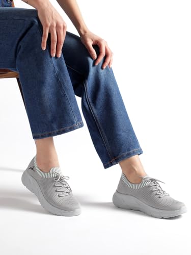 Image of Marc Loire Women's Athleisure Knitted Active Wear Slip-On Sneaker Shoes for Walking