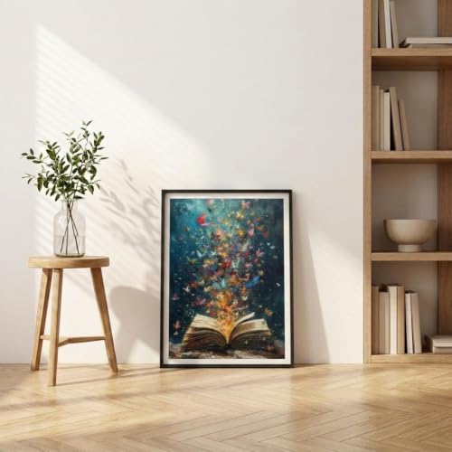 Image of HASTHIP Paint by Numbers Kit with Canvas Brushes and Numbered Paints DIY Oil Painting Kits for Home Decor and Gifts
