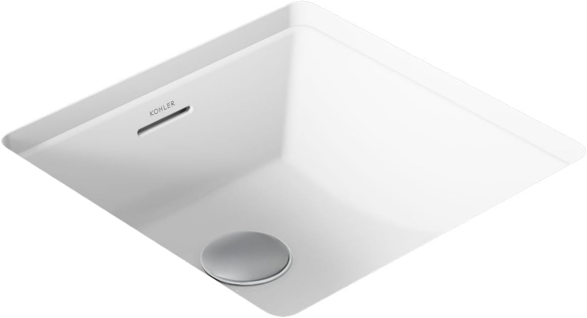 Brazn Square Undermount Bathroom Sink
