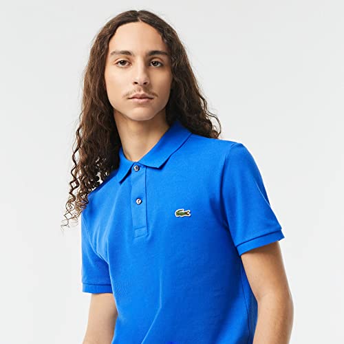 Image of Lacoste Short Sleeve Classic Fit Chine Pique Polo Shirt, L1264 Shirt