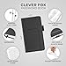 Clever Fox Password Book – Alphabetized Internet Address & Password Organizer – Computer & Website Password Keeper Notebook – Log-In Password Journal – Pocket, 6.2x3.5″, Hardcover (Mystic Gray)