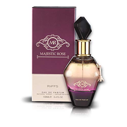 Majestic Rose Eau De Parfum 100 ML (3.4. F.L. O.Z.), Unisex Perfume, Made In U.A.E.