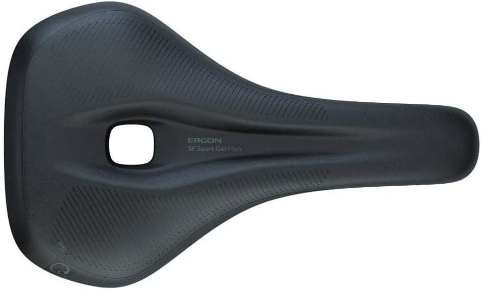 Ergon SF Sport Gel Saddle - Chromoly, Black, Men's, Small/Medium
