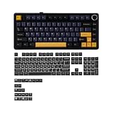 EPOMAKER x Aula F75 Gasket Mechanical Keyboard x vvyruus Retromania Keycaps Set - 130 Keys