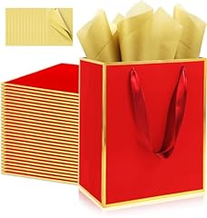 Red with Gold Foil Trim