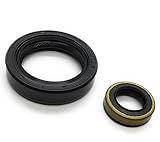 REPLACEMENTKITS.COM Brand Manual Transmission Shifter Linkage Rod & Rear Output Shaft Seal Set Fits Many Subaru’s